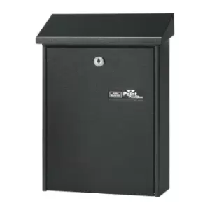 Image of Briefkasten Daily 5861 W H.305mm B.225mm T.75mm weiß STA DIN B5 BURG-WÄCHTER