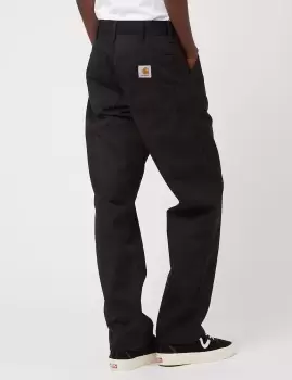 Image of Carhartt-WIP Simple Pant (Relaxed Fit) - Black Rinsed
