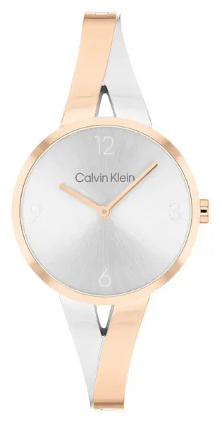 Image of Calvin Klein 25100028 Womens Joyful (30mm) Silver Dial / Watch