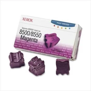 Image of Xerox 108R00670 Magenta Colourstix Pack of 3 Sticks