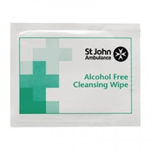 Image of St Johns Ambulance Sterile Cleansing Wipes Pack of 100 F11510