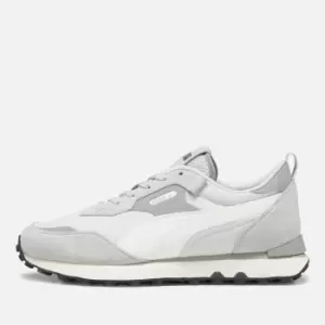 Image of Puma Rider FV Base Trainers - Sedate Grey/Frosted Ivory - UK 7