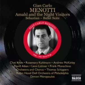 Image of Gian Carlo Menotti - Gian Carlo Menotti: Amahl and the Night Visitors CD Album - Used