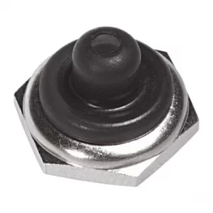 Image of Apem U1602 Seal Cap Half with Hex Nut Black