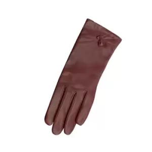 Image of Eastern Counties Leather Womens/Ladies Tina Leather Gloves (M) (Oxblood)