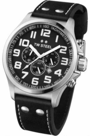 Image of Mens TW Steel Pilot Chronograph 45mm Watch TW0412