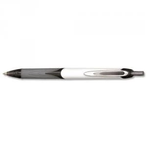 Image of Elite Easygel Retractable Gel Pen 0.7mm Tip 0.5mm Line Black Pack 12