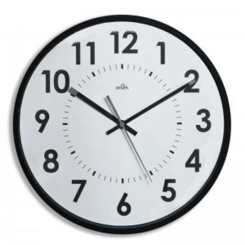 Image of CEP Orium by Cep Slient Quartz Analogue Wall Clock 310mm WhiteBlack - EXR49937CE