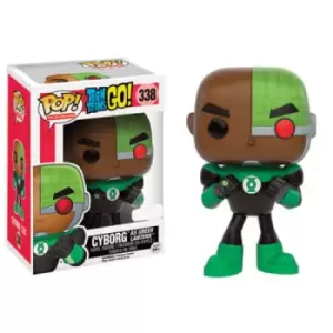 Image of Teen Titans Go! Cyborg as Green Lantern EXC Pop! Vinyl Figure