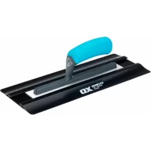 Image of Ox Tools - Pro 16 SemiFLEX Plastic Plastering Finishing Trowel with Slide Handle