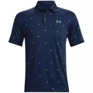 Image of Under Armour Armour Playoff Polo Shirt Mens - Blue