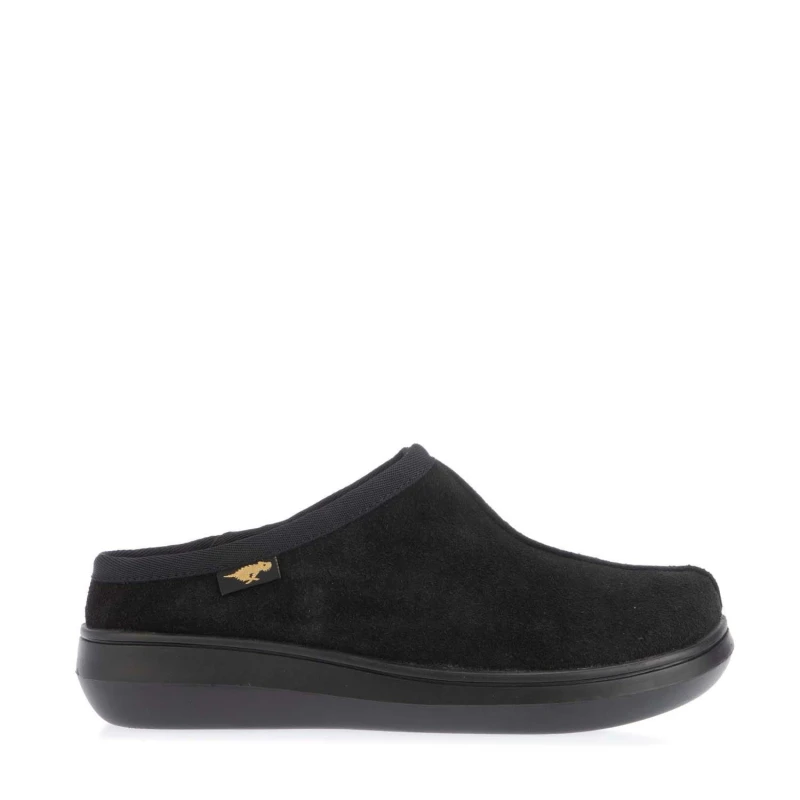 Image of Rocket Dog Sugar Glider Suede Mule Slippers - Black 5