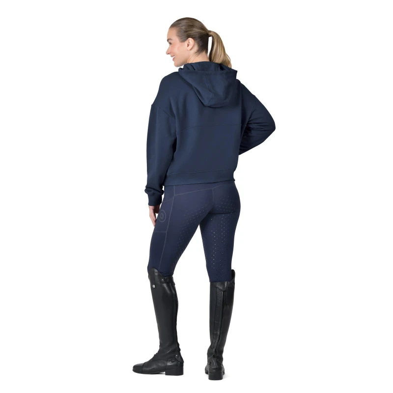 Image of Dublin Hooded Fleece Pullover Ladies Navy female 8 (XS)