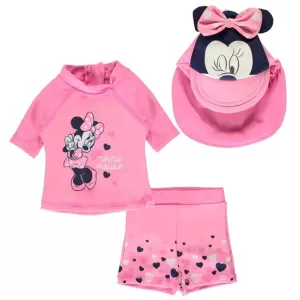 Image of Character 3 Piece Swim Set Baby - Disney Minnie
