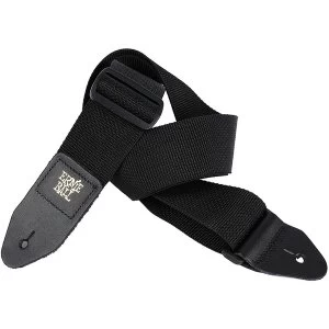 Image of Ernie Ball Black Polypro Guitar Strap