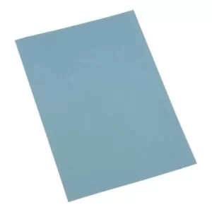 Image of 5 Star Office Square Cut Folder Recycled 250gsm A4 Blue [Pack 100]