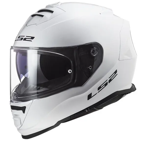 Image of LS2 FF800 Storm II Solid White Full Face Helmet Size L