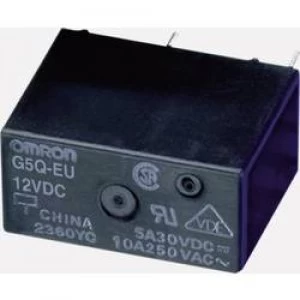 Image of PCB relays 5 Vdc 5 A 1 maker Omron G5Q 1A EU 5DC