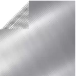 Image of Rectangular Pool Cover 1200x600cm pe Silver Vidaxl Silver