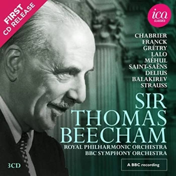 Image of Royal Philharmonic Orchestra - Sir Thomas Beecham: Chabrier/Franck/Gr&eacute;try/Lalo/M&eacute;hul/Saint-Sa&euml;ns CD