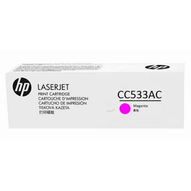 Image of HP CC533AC/304A Toner cartridge magenta Contract. 2.8K pages ISO/IEC 1