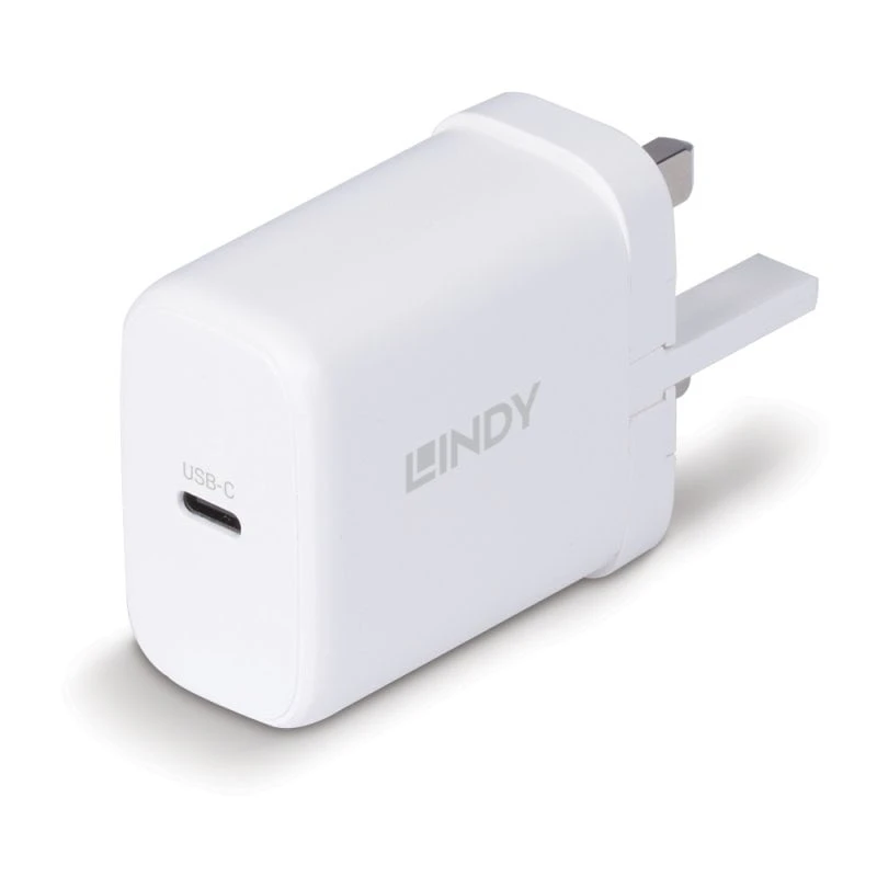 Image of Lindy 73427 mobile device charger Universal White AC Fast charging Ind