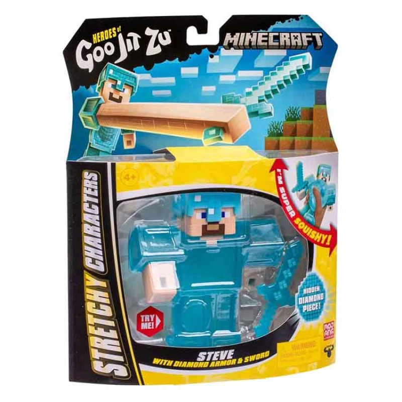 Image of Heroes of Goo Jit Zu Heroes of Goo Jit Zu Minecraft Steve Hero Pack