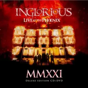 Image of Inglorious MMXXI live the The Phoenix CD multicolor