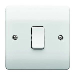Image of MK 10A Light Switch 1 Gang 2 Way K4871RPWHI