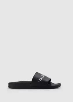 Image of Valentino Shoes Womens Xenia Summer Slides In Black