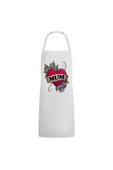 Image of Mum Tattoo Full Apron