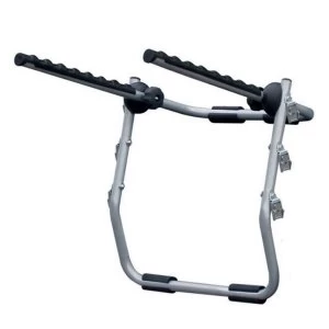 Image of Menabo Biki Rear-Mounted Bike Rack for 3 Bikes - Silver