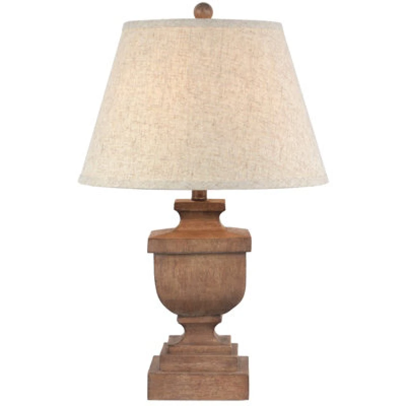 Image of Hill Interiors Ravelle Table Lamp With Edged Linen Shade