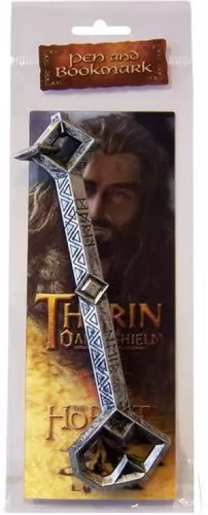 Image of The Hobbit Thorin Oakenshield's Key Pen and Paper Bookmark