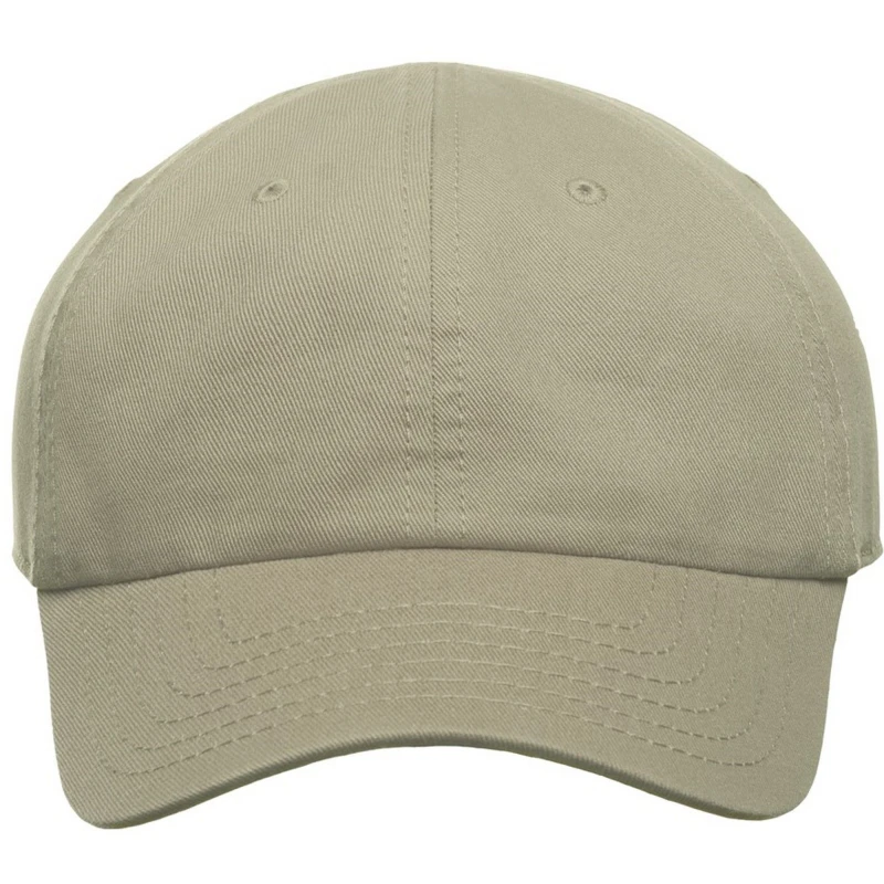 Image of Atlantis Fraser 6 Panel Cotton Baseball Cap in Khaki Khaki Unisex One Size