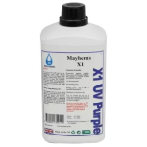 Image of Mayhems X1 UV Purple Premixed Watercooling Fluid 1L
