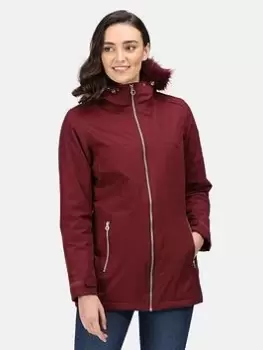 Image of Regatta Myla Waterproof Insulated Jacket - Claret, Size 18, Women
