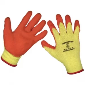 Image of Worksafe 9121XL/B120 Super Grip Knitted Gloves Latex Palm (X-Large...