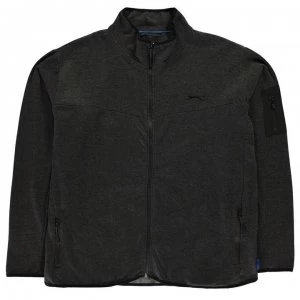 Image of Slazenger Kayle Zip Top Mens - Charcoal