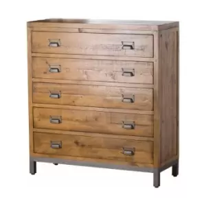 Image of The Draftsman Collection Five Drawer Chest