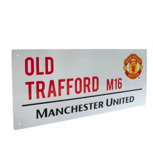 Image of Manchester United FC Street Sign