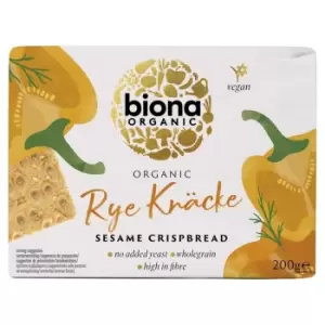 Image of Biona Organic Rye Sesame Crispbread