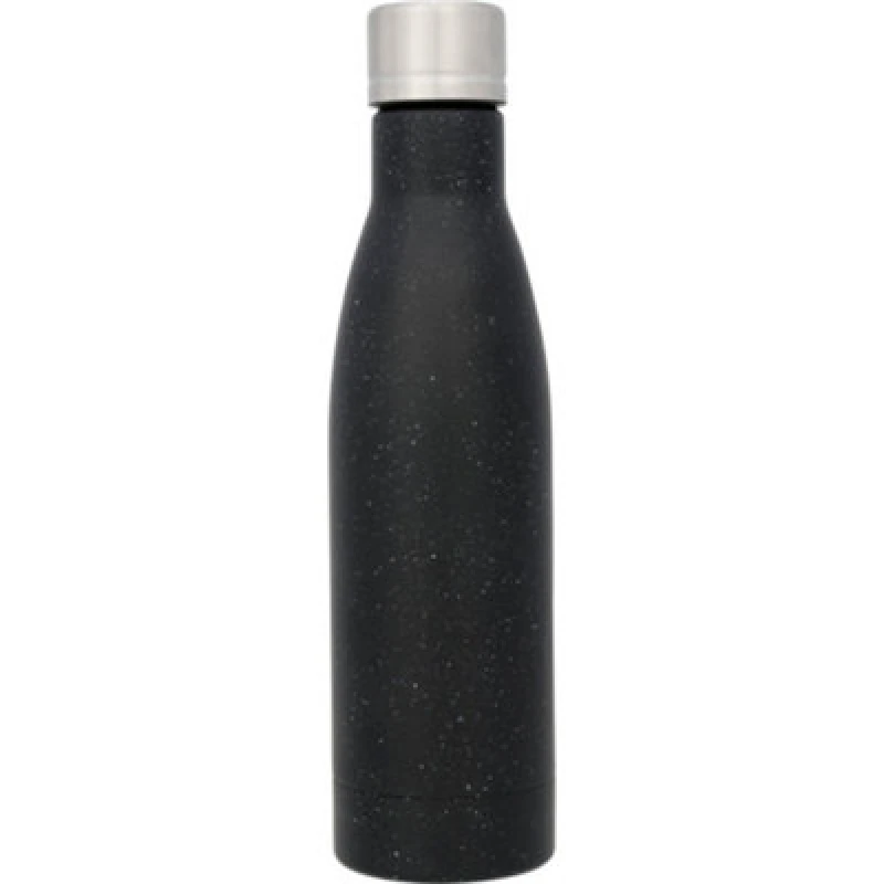 Image of Avenue Avenue Vasa Speckled Copper Vacuum Insulated Bottle in Black One Size Unisex 5057819993783