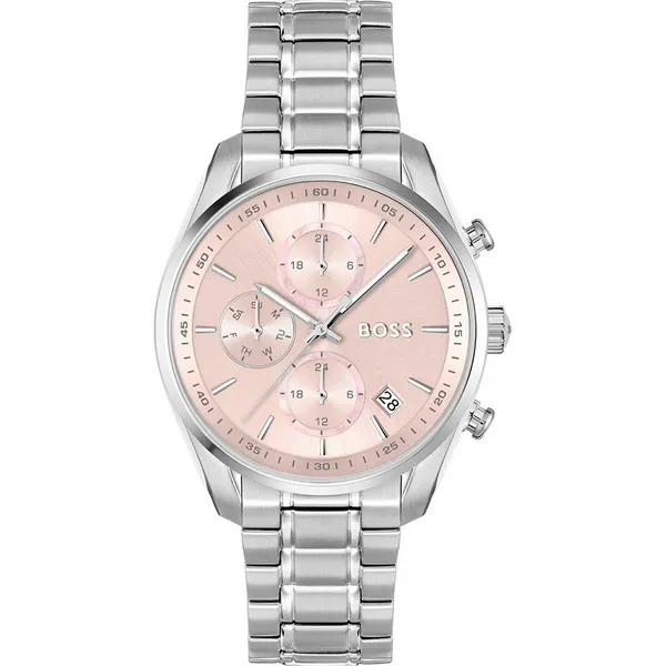 Image of BOSS 1502765 Womens Grand Tour (38mm) Light Pink Dial / Watch