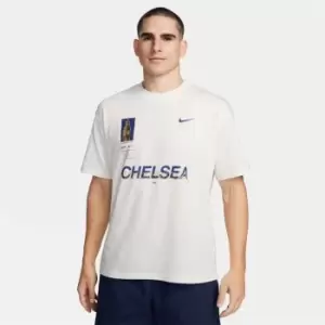 Image of Nike Chelsea Max90 T-Shirt 2023 2024 Adults - Brown
