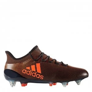 Image of adidas X 17.1 SG Football Boots - Black/SolOrange