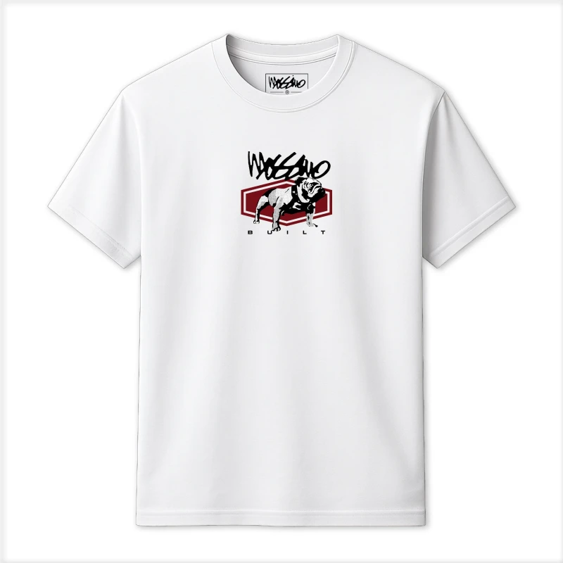 Image of Mossimo Mens Built T-Shirt White male Medium