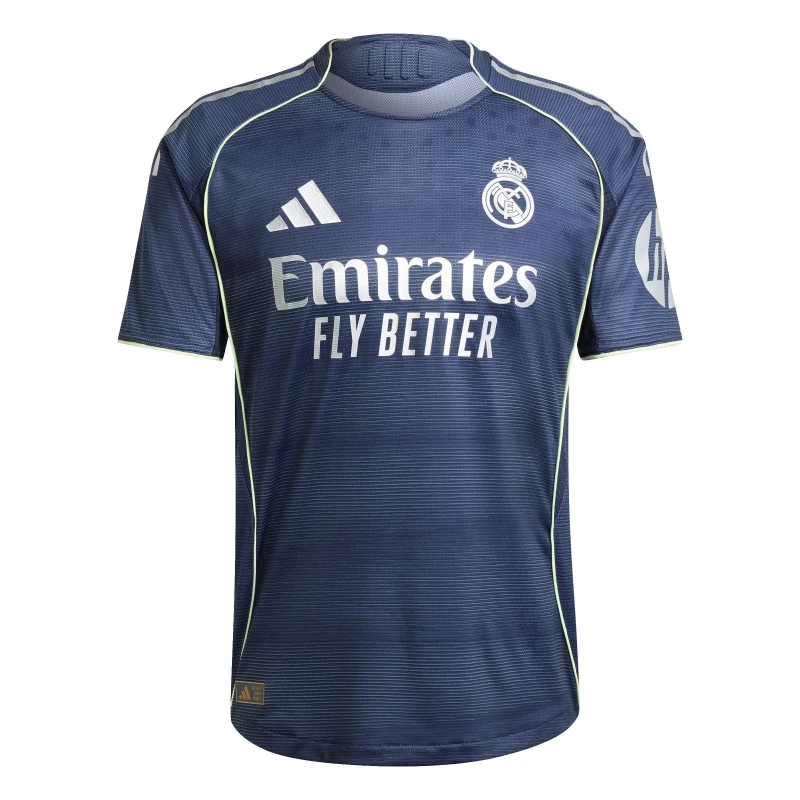 Image of adidas Real Madrid Authentic Away Shirt 2025 2026 Adults Blue male L