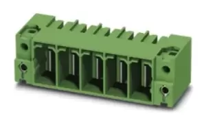 Image of Phoenix Contact PC 35 Hc/4-Gf-15.00 Header, Horiz, Flange, 15Mm, 4Way