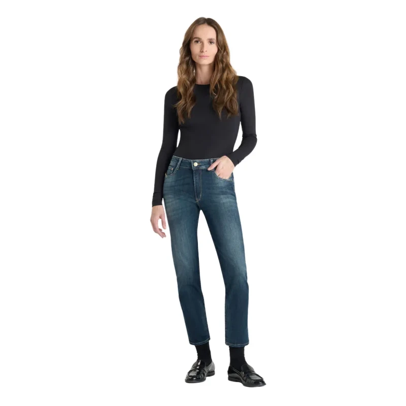 Image of Le Temps des cerises Womens jeans Le Temps des cerises Pulp High C16 Inge Bleu Female 30